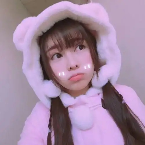 萌萌哒小可爱双马尾嘟嘴女生头像