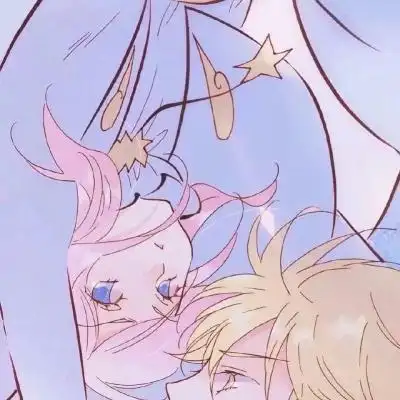 甜到炸的动漫情头两个人 高清甜到掉渣的动漫情头图片_情侣头像_美头