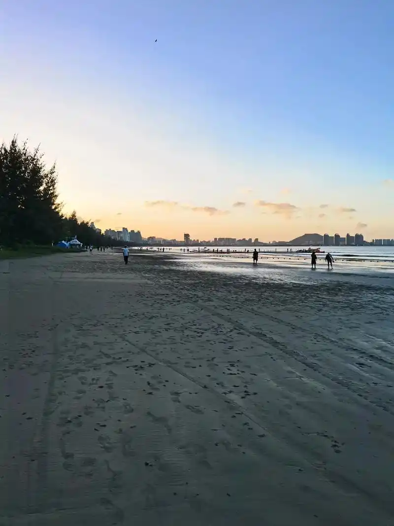 分享一组早上海滩上的美丽景色#阳光沙滩海浪 后面几张的图画是 - 抖