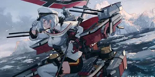 碧蓝航线插画cg