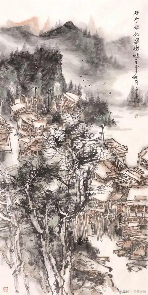 国家一级美术师赵英旭国画作品欣赏