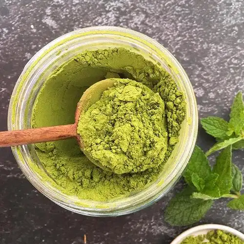 沫小欣薄荷粉天然纯薄荷粉130克食用食品凉爽可冲饮烘焙面膜薄荷味