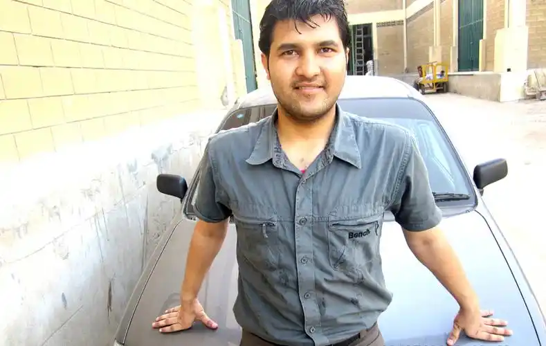 男子,人,肖像,印度,男性,快乐