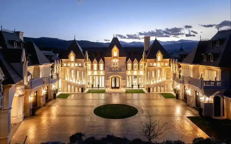 科罗拉多州美轮美奂的法式山景宫殿 | 壕宅系列1334