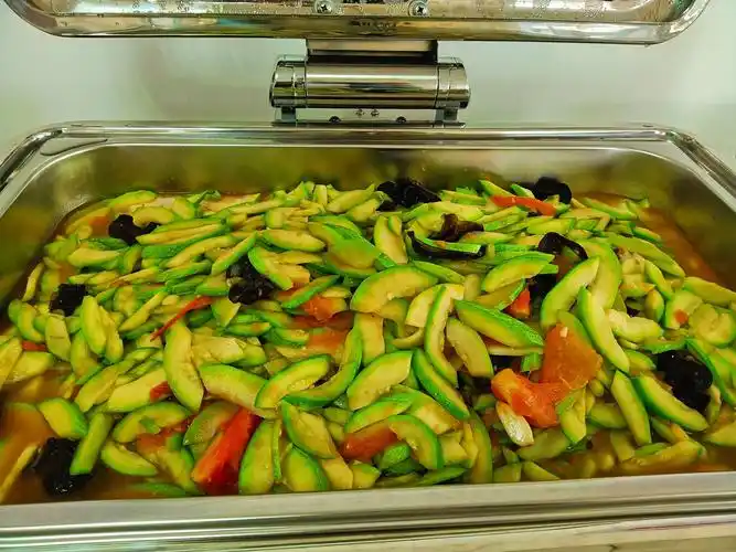 中车a区二楼自助餐菜品