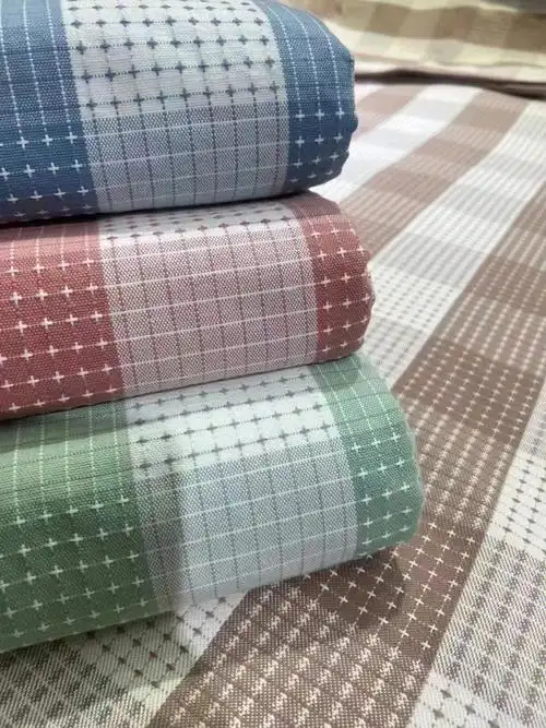 夏天就喜欢这种冰而不凉的老粗布凉席