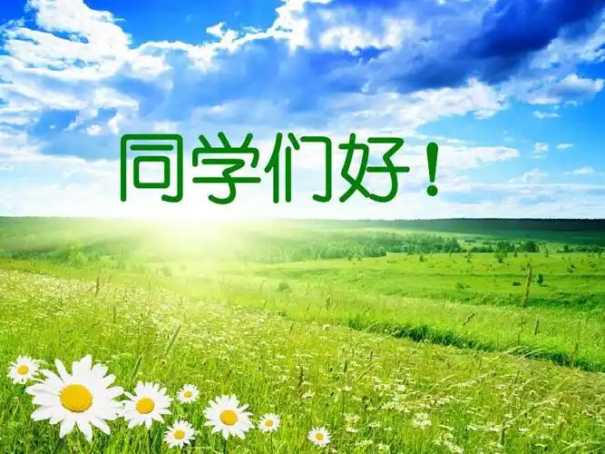 同学们好!