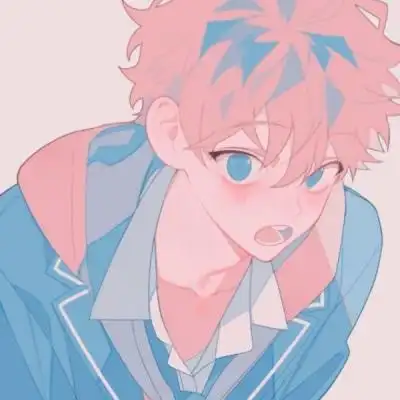 男生帅气头像冷酷二次元