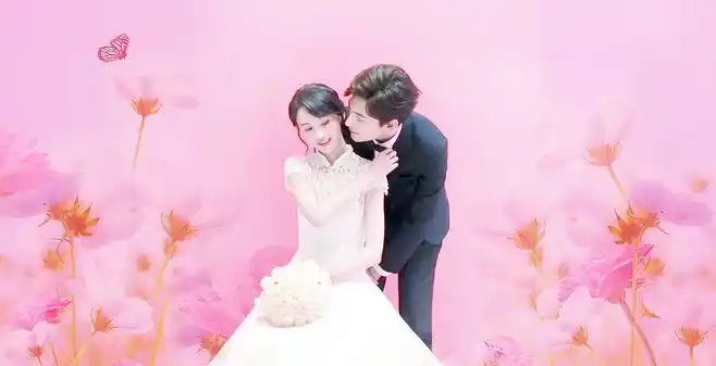 唯美婚纱照杨洋郑爽电视剧微微一笑很倾城