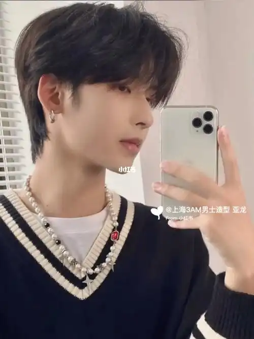 自然碎盖韩式气垫修剪手法发型直接影响着整个人的气质