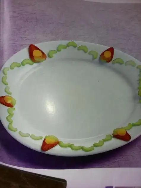 doc简易菜边装饰网红盘子凉菜个性不规则酒店专用造型创意家用商用