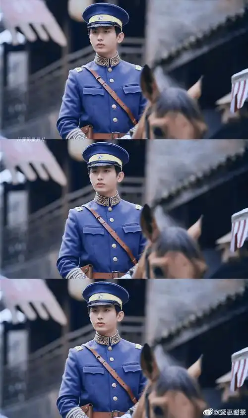 一眼沦陷的制服杀#成毅不管是民国军装造型还是现代造型都好有气场!