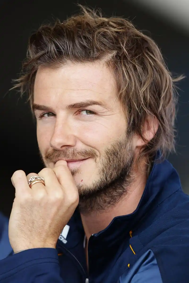 小贝络腮胡须随队抵悉尼