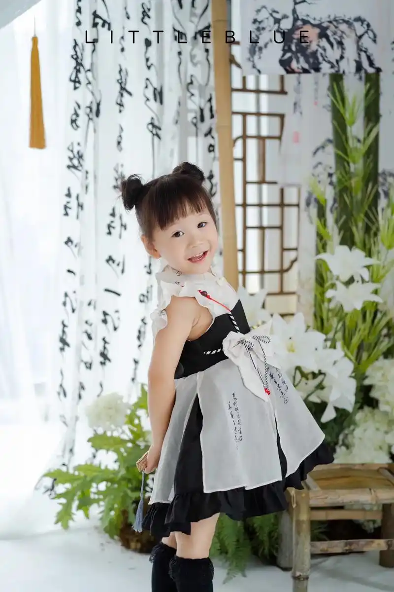 新中式古风儿童写真  #儿童摄影 #被你萌化了 #宝宝写真  - 抖音