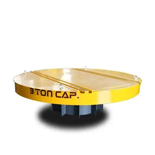 重载旋转台工业电动转盘_电动平车,轨道平车,电动平板车-河南帕菲特