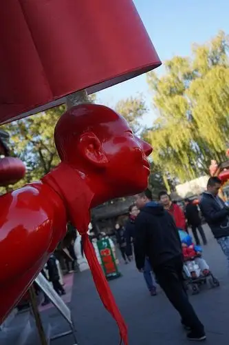 索尼g大师镜头体验# 街头的塑像