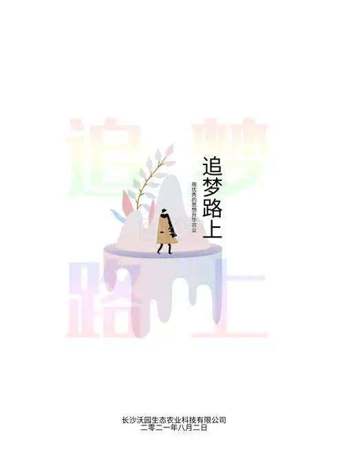 追梦路上宣传海报