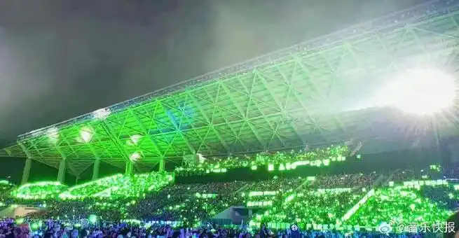 王源绿海#今晚真的不是王源演唱会吗  小汤圆们真的太给力了,全场侣