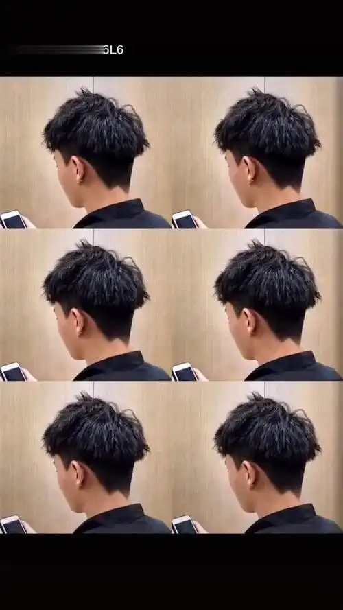 碎盖锡纸烫,适合年龄16-28,适合瘦长脸,鹅蛋脸,发型优点让大波浪没法