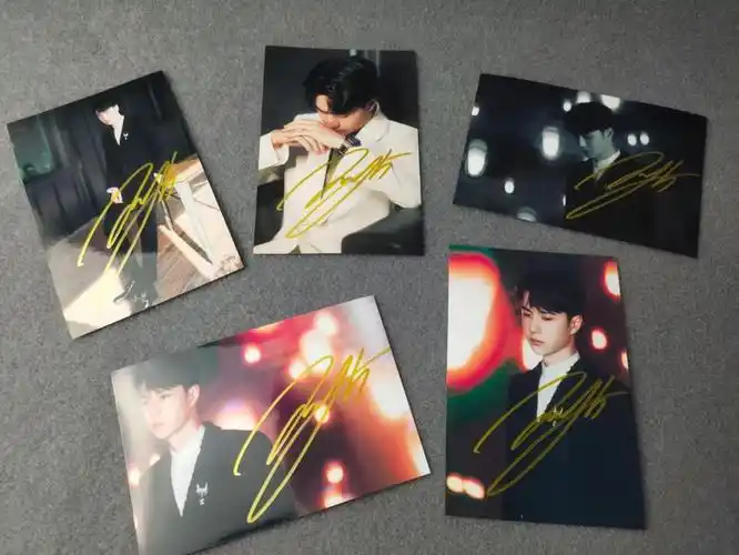 风起洛阳王一博2021年风起洛阳同款签名剧照海报周边签名照6寸套装