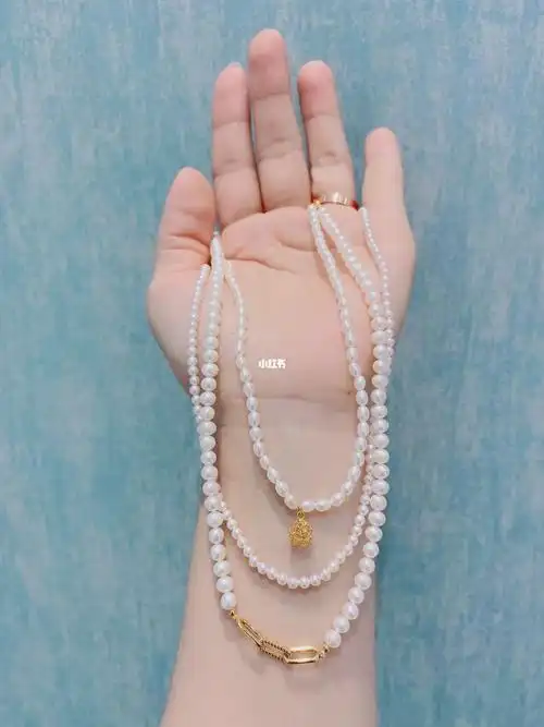 周大福珍珠项链耳饰上新货啦 淡水珍珠 海水珠#周大福  #周大福折扣