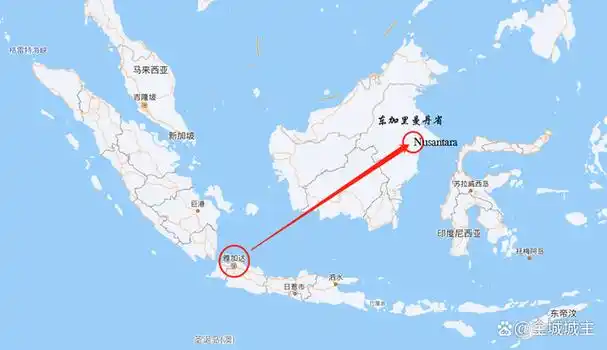 印度尼西亚新首都nusantara中译努山塔拉