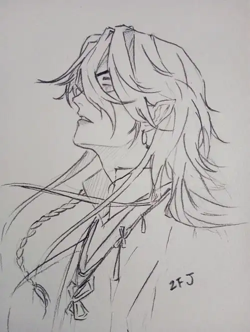 临摹花城附过程