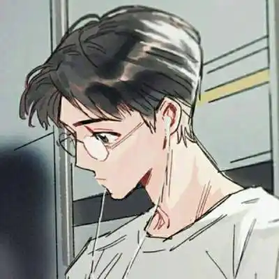 眼镜男卡通头像 超酷戴眼镜的卡通男生头像高清图片 - 男生头像