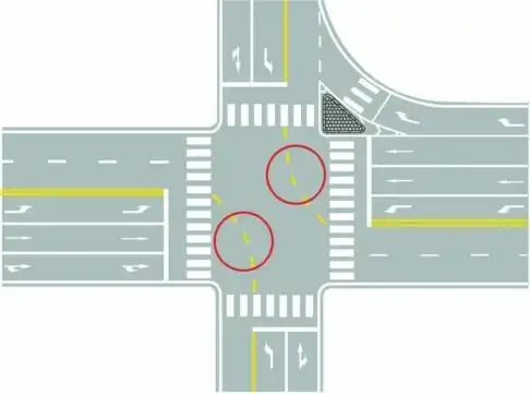 d,小型车转弯线