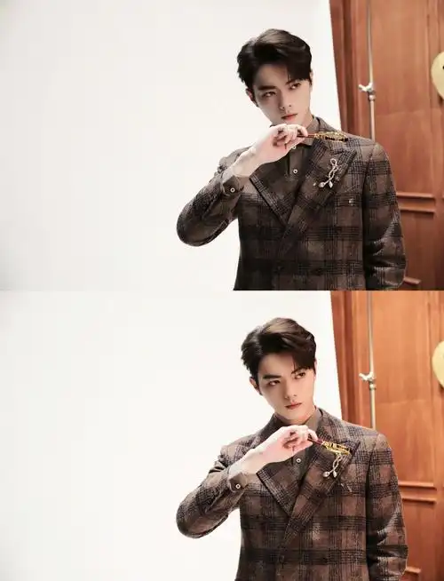 真的有被许凯这组营业照帅到