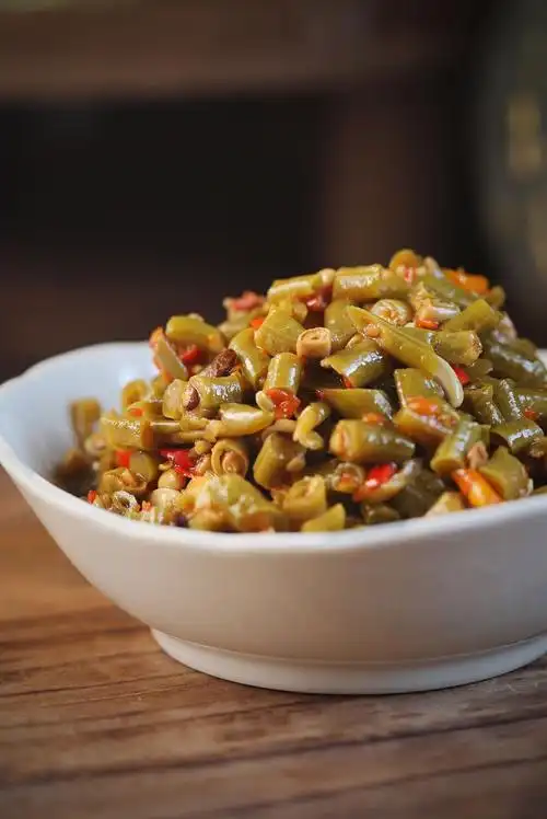 零添加剂湖南老坛酸豆角280g2罐