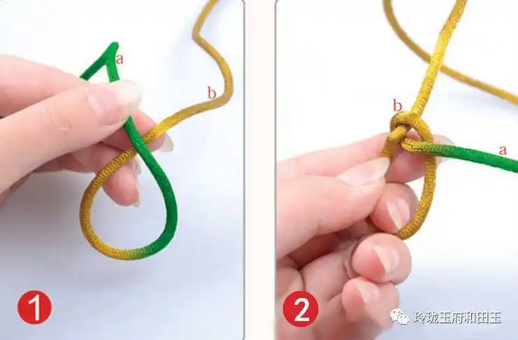 挂件绳方法准备工具:有穿孔的挂件吊坠,挂绳,剪刀,打火机>>>火烤绳子