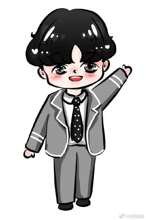 宝贝终于出关啦给你们带来一波卡通q版型小农是不是很心动呐@陈立农