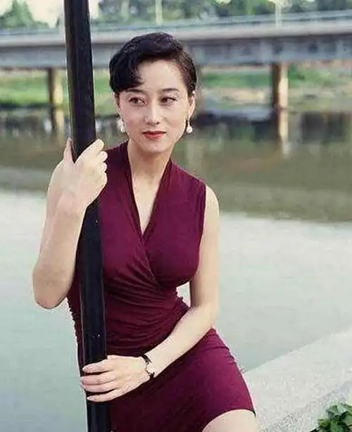 利智年轻时穿衣大胆前卫58岁近照像变了个人还好有气质在强撑