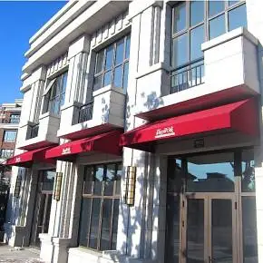 沿街商业固定遮阳篷梯形篷方形篷弧形篷圆弧篷门头雨棚太阳篷雨蓬