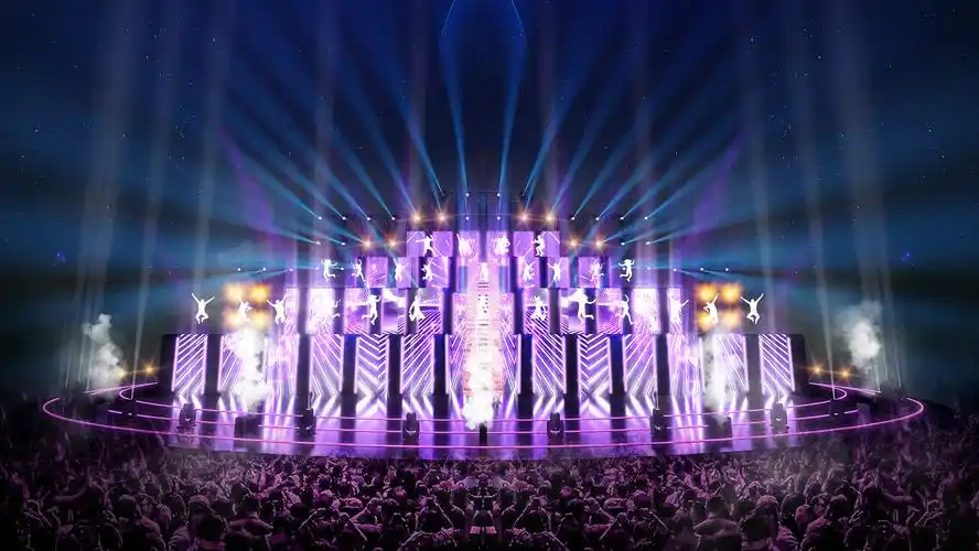 2021音乐节效果图舞美设计