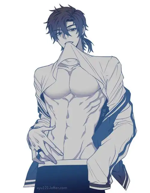 程小时v发布了新图片:秀秀腹肌