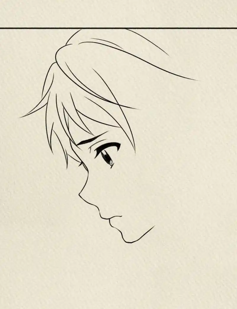 少年也终将成为宝藏 #动漫男头# #男头# #铅笔画# #男生头像# #寻找