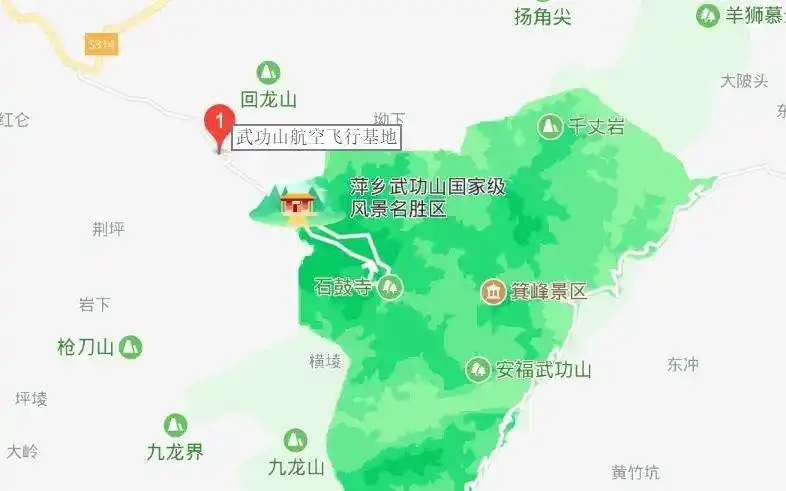 这个五一换个角度带你看武功山最美风光