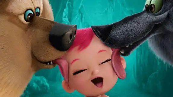 开挂的狼群,真的giao爆了!#逗鸟外传萌宝满天飞 #治愈 #搞笑