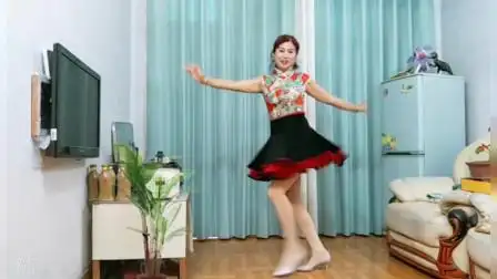 【任如意如意舞】桑巴简单步子舞 哈哈 裙子套棉裤 酷