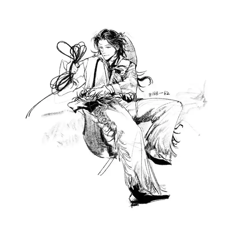 速写day11.又代了朋友oc@速写班长 #速写 #速写60 - 抖音