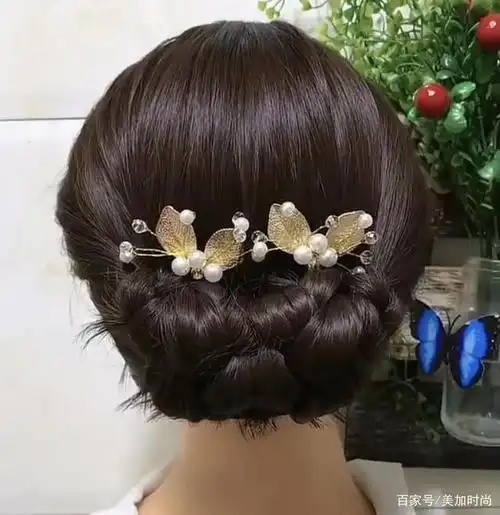 40岁盘发简单易学五种,端庄优雅,步骤简单易上手