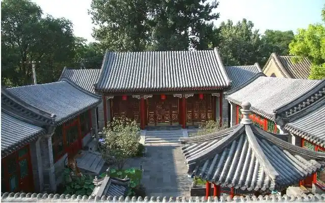 老北京四合院的布局组图