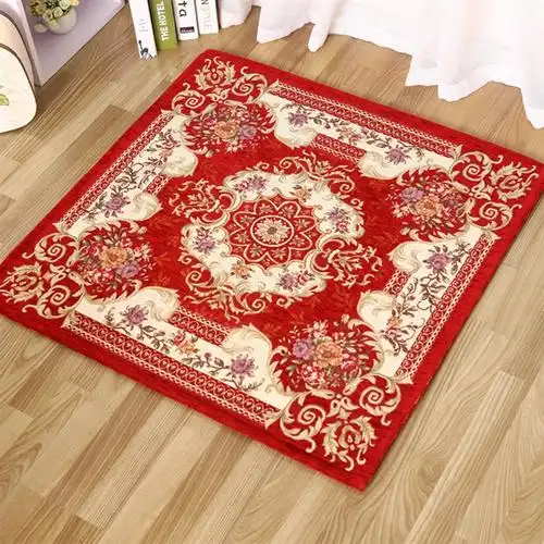 书房地毯电脑椅正方形图片