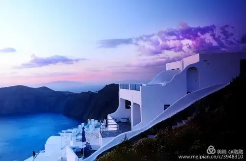 其它 迷失在蔚蓝色的爱琴海一一希腊 写美篇 伊亚小镇坐落在圣托里尼