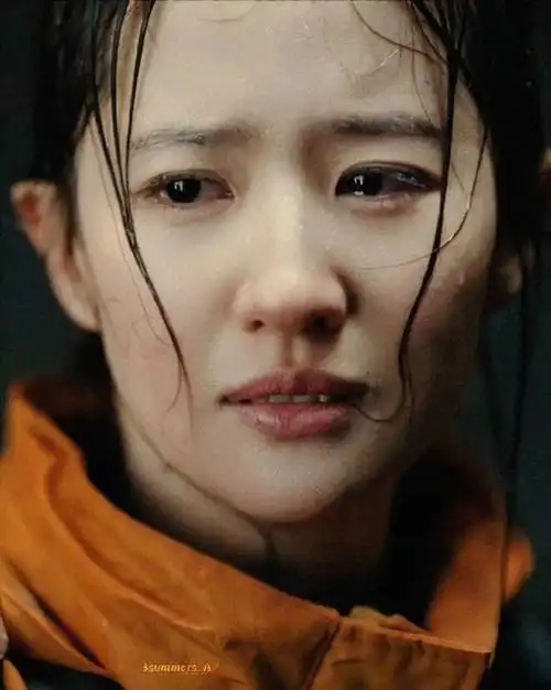 刘亦菲还我眼泪##刘亦菲湿发哭戏