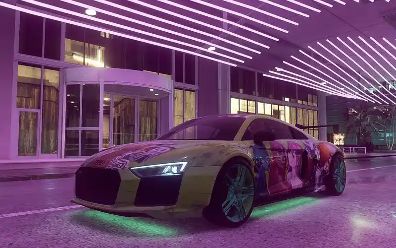 b站最菜极品飞车21玩家试驾奥迪r8