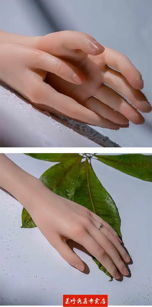 芸婷 手模 手模型硅胶仿真假手模特女拍照饰品直播展示真人手指美甲假