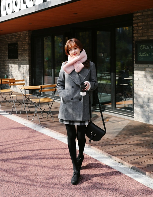 时尚冬天穿衣搭配时尚达人冬季女装时尚搭配街拍